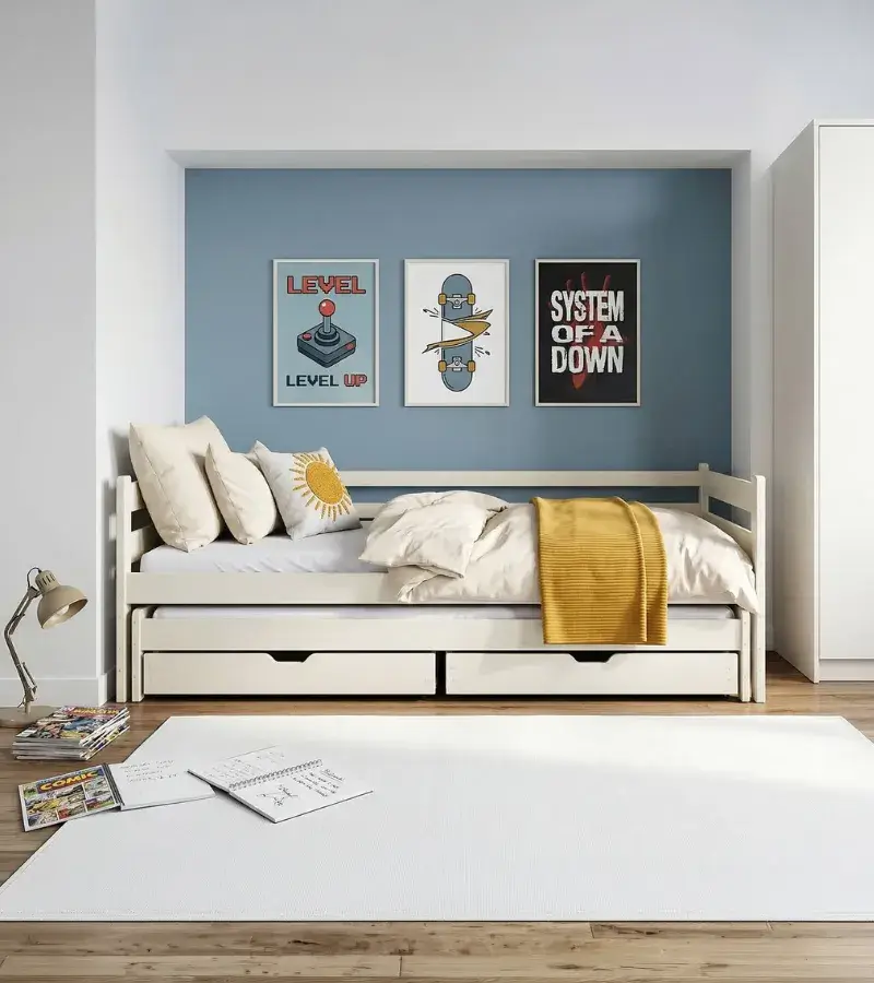 Funktionsbetten mit Ausziehbett